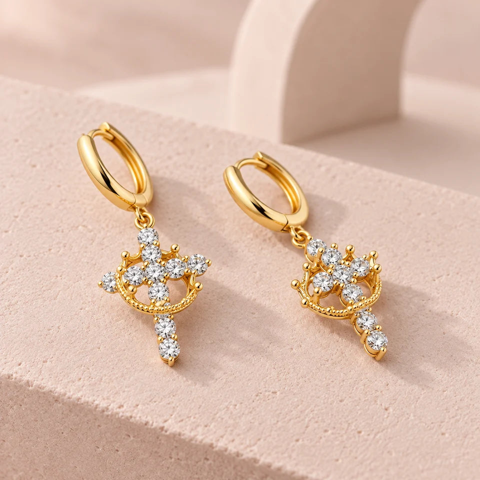 The Crown of Grace Earrings