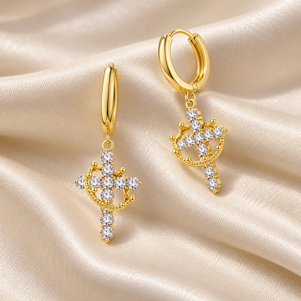 The Crown of Grace Earrings