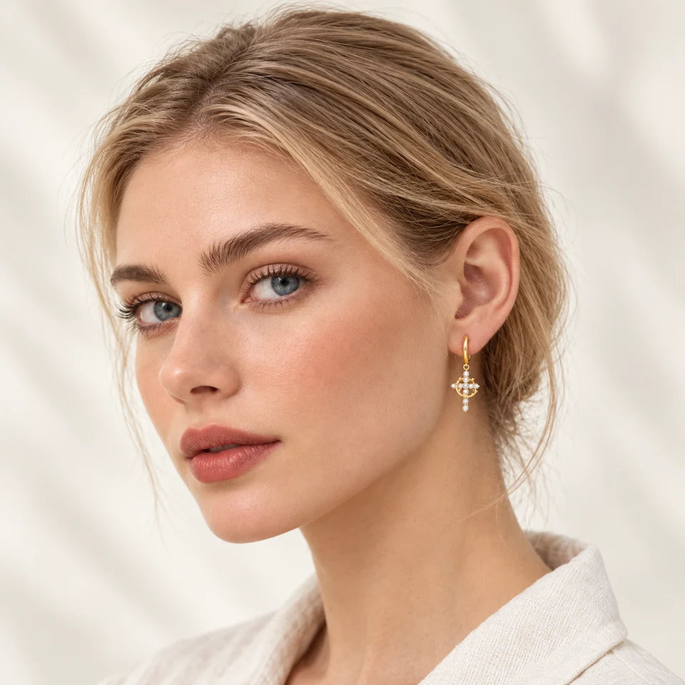 The Crown of Grace Earrings